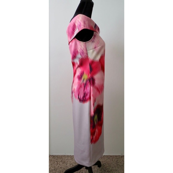 Ted Baker Expressive Pansy Off Shoulder Dress - Size 3 (US Size 8) - NWT - Picture 2 of 5